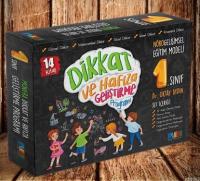 1. Sınıf Dikkat ve Hafıza Geliştirme Programı (14 Kitap)