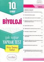 10. Sınıf Biyoloji Konu Tarama Yaprak Testleri