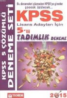 2015 KPSS Lisans Adayları İçin 5'li Tadımlık Deneme