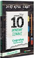 2017 KPSS ÖABT Coğrafya Öğretmenliği Çözümlü 10 Deneme Sınavı