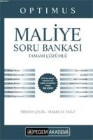 2018 KPSS A Grubu Optimus Maliye Tamamı Çözümlü Soru Bankası