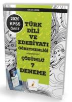 2020 KPSS ÖABT Türk Dili Edebiyatı Öğretmenliği Dijital Çözümlü 7 Deneme Sınavı