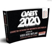 2020 ÖABT İlköğretim ve Ortaöğretim Matematik Öğretmenliği Video Ders Notları Benim Hocam Yayınları