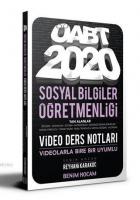 2020 ÖABT Sosyal Bilgiler Öğretmenliği Video Ders Notları Benim Hocam Yayınları