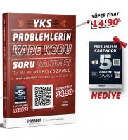 2020 YKS Problemlerin KareKodu Tamamı Video Çözümlü Soru Bankası + 5 Deneme Hediye