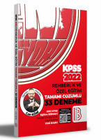 2022 Eğitim Bilimleri Rehberlik ve Özel Eğitim Tamamı Çözümlü 33 Deneme