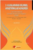 3. Uluslararası Bilimsel Araştırmalar Kongresi