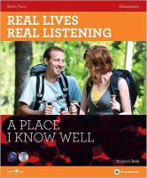 Real Lives, Real Listening: A Place I Know - A2-B1 Elementary + CD