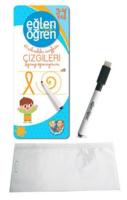 40 Silinebilir Sayfada Çizgileri Çizmeyi Öğreniyorum