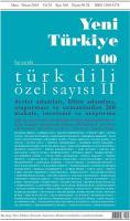 Yeni Türkiye Sayı 100