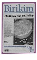 Birikim Aylık Sosyalist Kültür Dergisi Sayı: 326-327 Haziran-Temmuz 2016