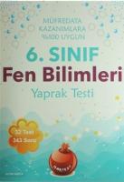 6. Sınıf Fen Bilimleri Yaprak Testi