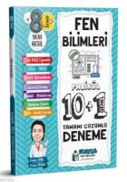 8. Sınıf LGS Fen Bilimleri Tamamı Çözümlü Fasikül 10 Branş 1 Genel Deneme