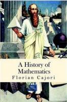 A History Of Mathematics