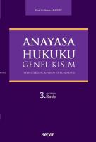 Anayasa Hukuku: Genel Kısım
