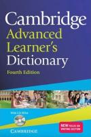 Cambrıdge Advanced Learners Dıctıonary With CD ROM