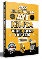 Benim Hocam Yayınları 2022 AYT Kimya Video Ders Defteri