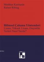Bilimsel Çalışma Yöntemleri