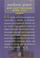 Bir Eğitimcinin Kırk Yılı