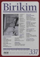 Birikim Aylık Sosyalist Kültür Dergisi Sayı: 339 Temmuz 2017