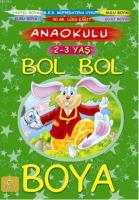 Bol Bol Boya 2-3 Yaş