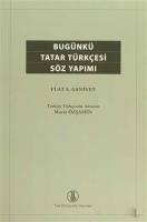 Bugünkü Tatar Türkçesi Söz Yapımı