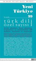 Yeni Türkiye Sayı 99
