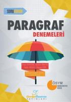 Cevdet Özsever Yayınları YKS Paragraf Denemeleri Cevdet Özsever