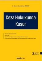 Ceza Hukukunda Kusur