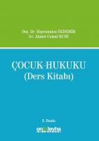Çocuk Hukuku ( Ders Kitabı)