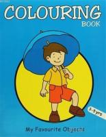 Colouring Book (Blue) My Favourite Objects
