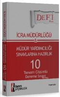 Defi İcra Müdürlüğü ve Müdür Yardımcılığı