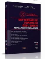 Defterdarlık Uzmanlığı Özel Sınavı Açıklamalı Soru Bankası 2021
