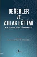 Değerler ve Ahlak Eğitimi
