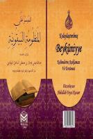 EL MÜYESSİR ALEL BEYKUNİYE