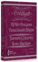Evveliyat KPSS Anayasa Vatandaşlık Bilgisi Tamamı Çözümlü