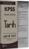 Evveliyat Kpss Genel Kültür Tarih Yaprak Test 2016