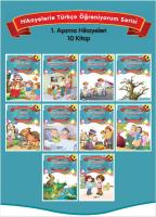 Hikayelerle Türkçe Öğreniyorum Serisi (10 Kitap)
