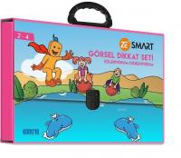 Görsel Dikkat Seti 2 - 4 Yaş - ZE² Smart - Eğleniyorum Öğreniyorum