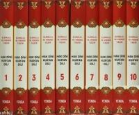 Hak Dini Kur'an Dili (10 Cilt)