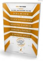 İcra Müdür ve Müdür Yardımcılığı Sınavına Hazırlık Tamamı Çözümlü 2 Deneme Sınavı
