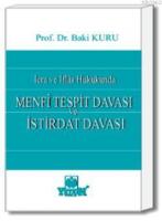 İcra ve İflas Hukukunda Menfi Tesbit Davası ve İstirdat Davası