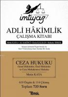 İmtiyaz - Adli Hakimlik Çalışma Kitabı