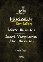 Imtiyaz Idare Hukuku Idari Yargılama Usul Hukuku Hakimlik Ders Notları