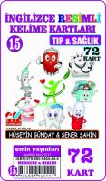 İngilizce 15.Tıp ve Sağlık / Resimli Kelime Kartları  72-Kart