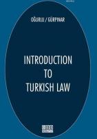 Introduction To Turkish Law