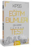 İsem Yayınları 2020 KPSS Eğitim Bilimleri Yaprak Test