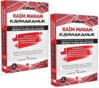 Kaim Makam Sınav Mevzuat ve Konu Çalışma Kitabı