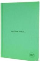 Kendime Notlar Arda Erel Defter (Yeşil Ciltli)