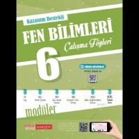 Kırmızı Beyaz Yayınları 6. Sınıf Kazanım Destekli Fen Bilimleri Çalışma Föyleri Kırmızı Beyaz